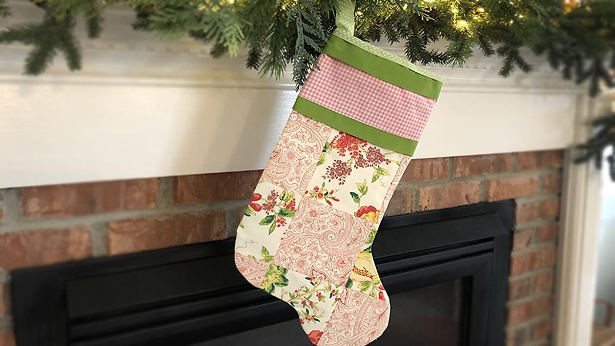 DIY Christmas stocking