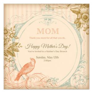mothers day ideas invitation