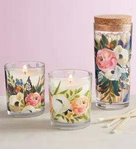 Bella Flora Candle Gift Set