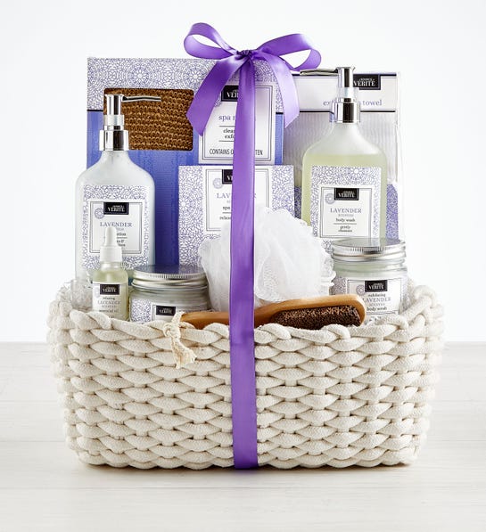 Photo of Lavender Spa Gift Basket