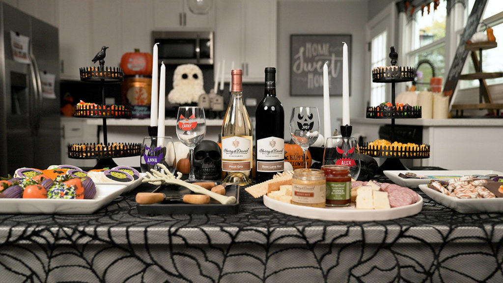 Photo of scare cuterie spread