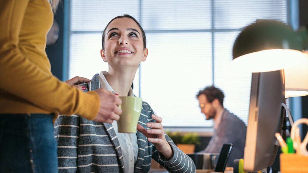 world kindness day with someone buying a cup of coffee for a stranger