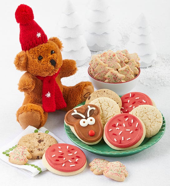 Photo of Holiday Bear and Treats