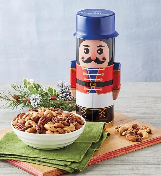 Photo of Holiday Nutcracker Nut Tin