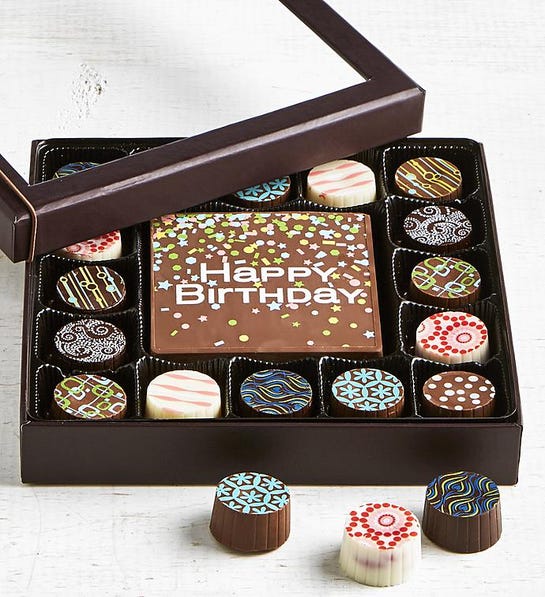 birthday gifts for sister: birthday truffles