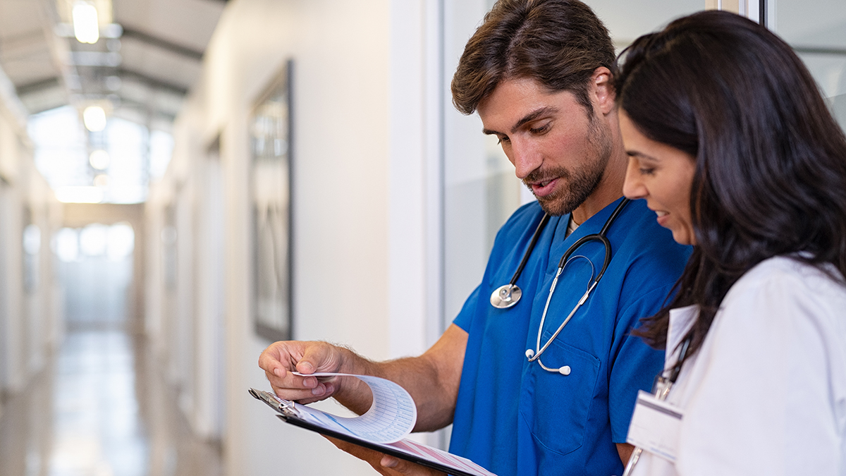 a photo of nurses week: nurses working