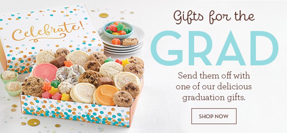 a graduation cookies ad