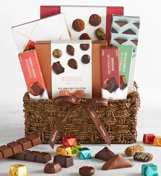 https://www.cheryls.com/blog/wp content/uploads///Exclusive Neuhaus Chocolate Excellence Gift Basket