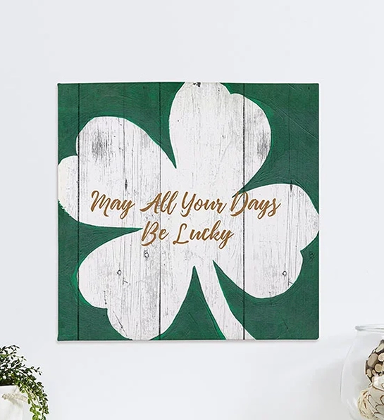 https://www.cheryls.com/blog/wp content/uploads///Luck Of The Irish Personalized Canvas Print