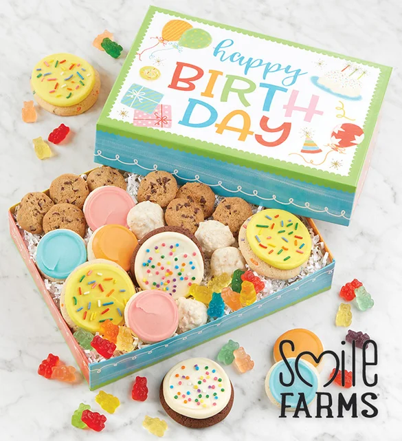 Birthday gift ideas with birthday party in a box