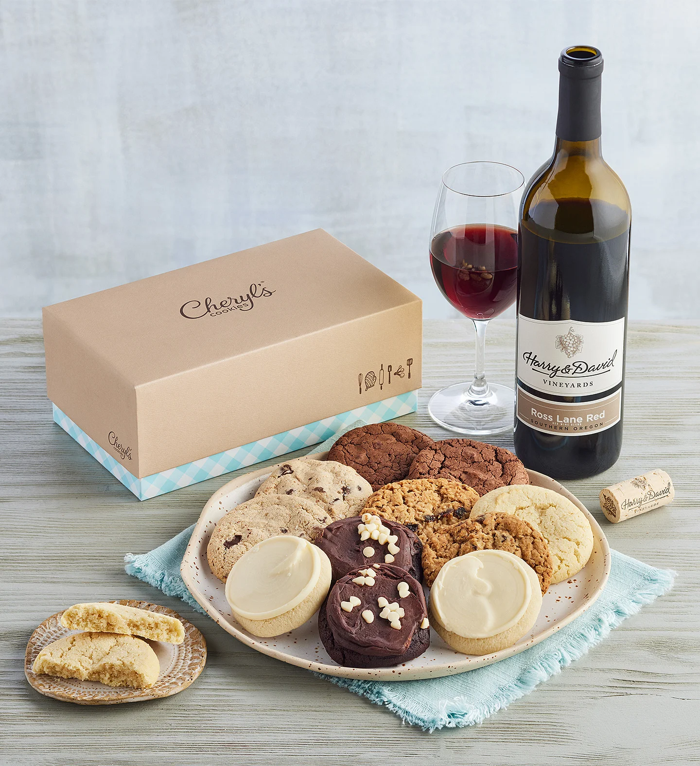 wine ice cream pairings cookies with red wine