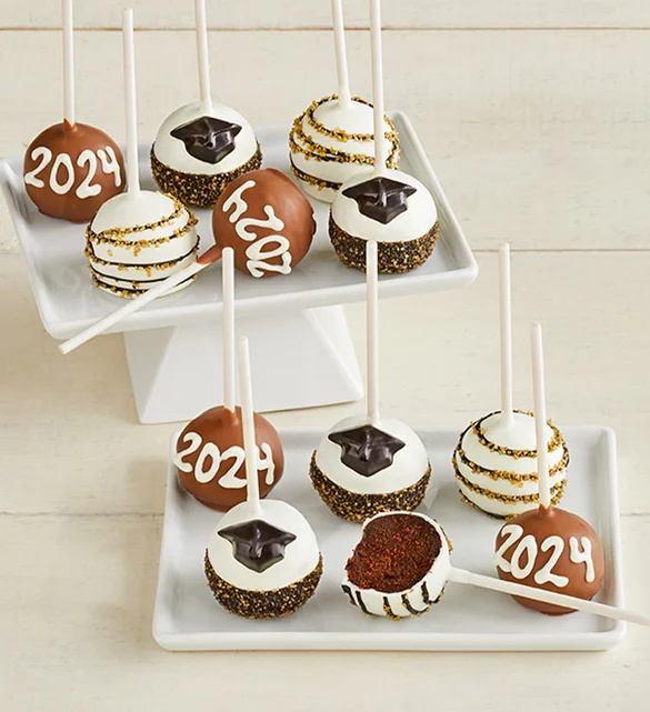 graduation messages cake pops